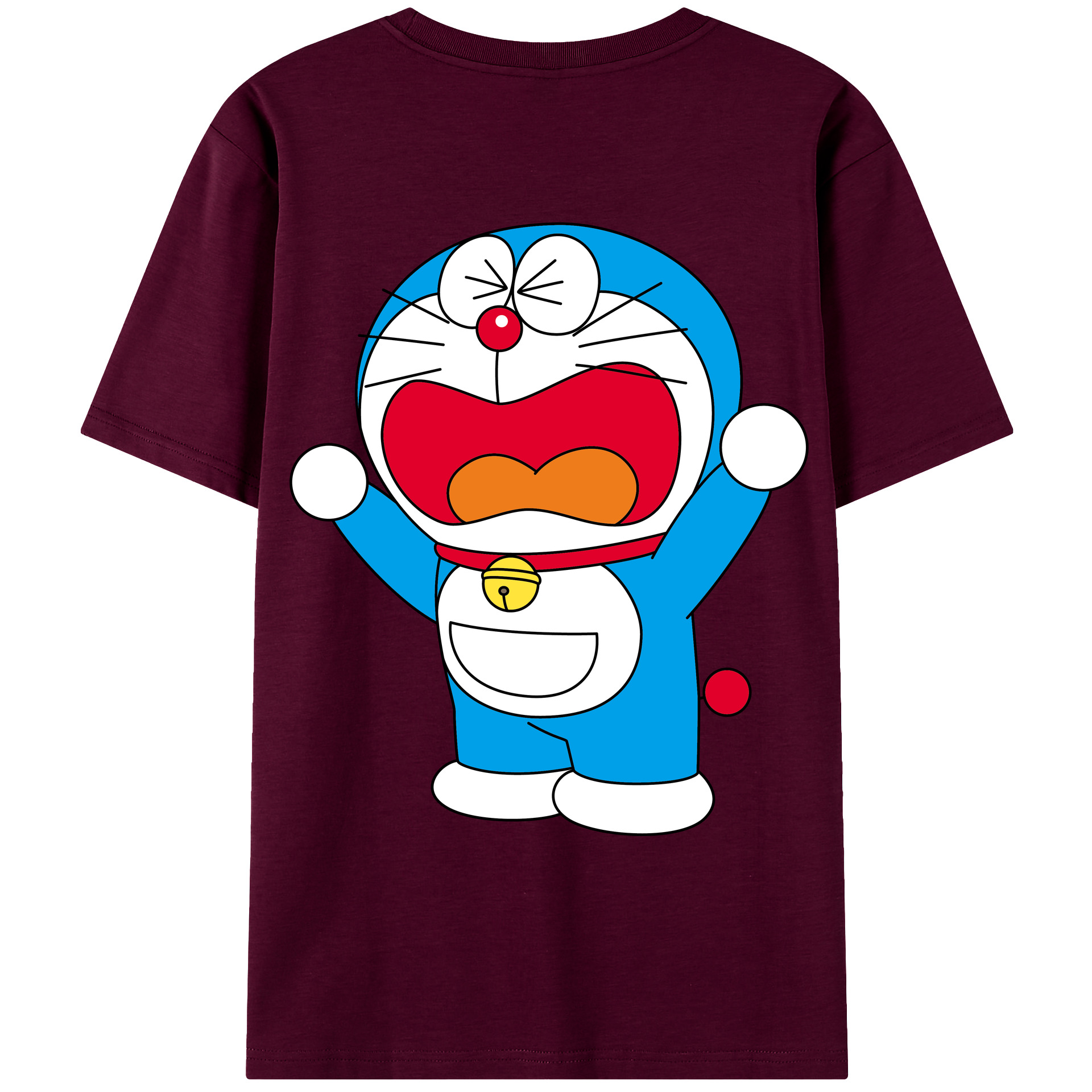 （画像用） ドラえもん Doraemon レディース半袖Tシャツ(バックプリント)